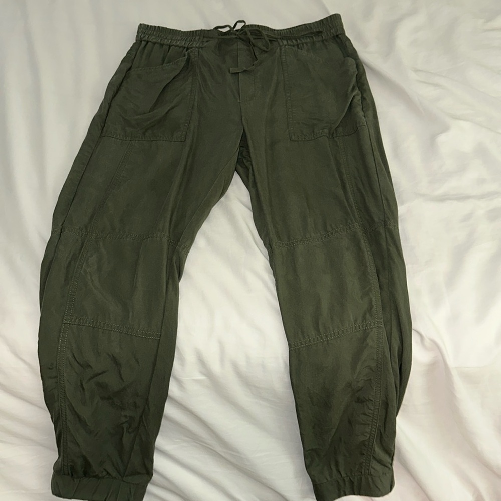 Gently used Banana Republic army green jogger